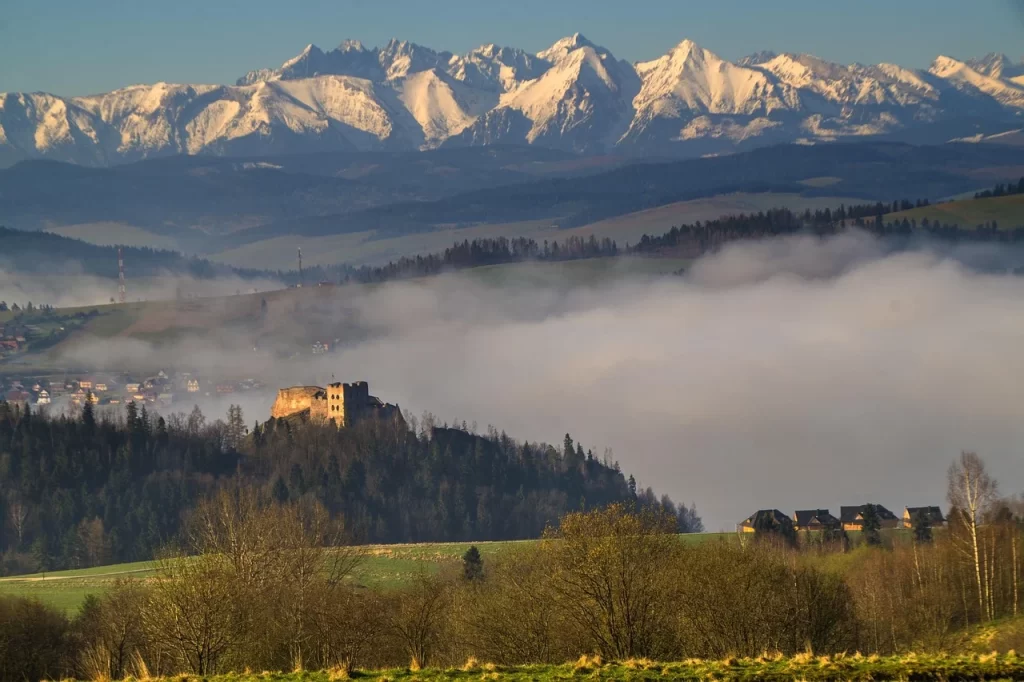 poland, mountains, tatry, landscape, blue sky, nature, view, top view, the high tatras, winter, sky, white, trees, meadow, snow, scenery, top, the national park, tourism, polish tatra mountains, lesser poland, the background, castle, czorsztyn, shadows, panorama, rocks, blue, solar, rest, aura, pieniny, sunny, forest, grass, poland, poland, poland, poland, poland, tatry, tatry, scenery